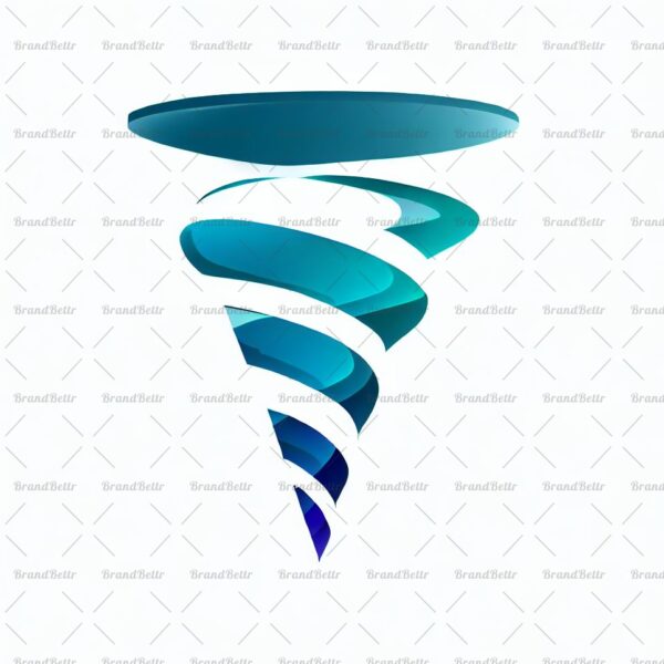 Abstrakte Tornadospirale